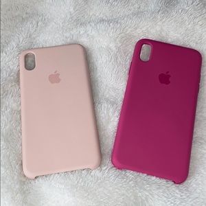 2 iPhone XS MAX (real) Apple silicone case